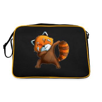 Le panda roux fabrique le costume d’ours panda de Dab Red Panda - Sac Retro - noir/or - Dos