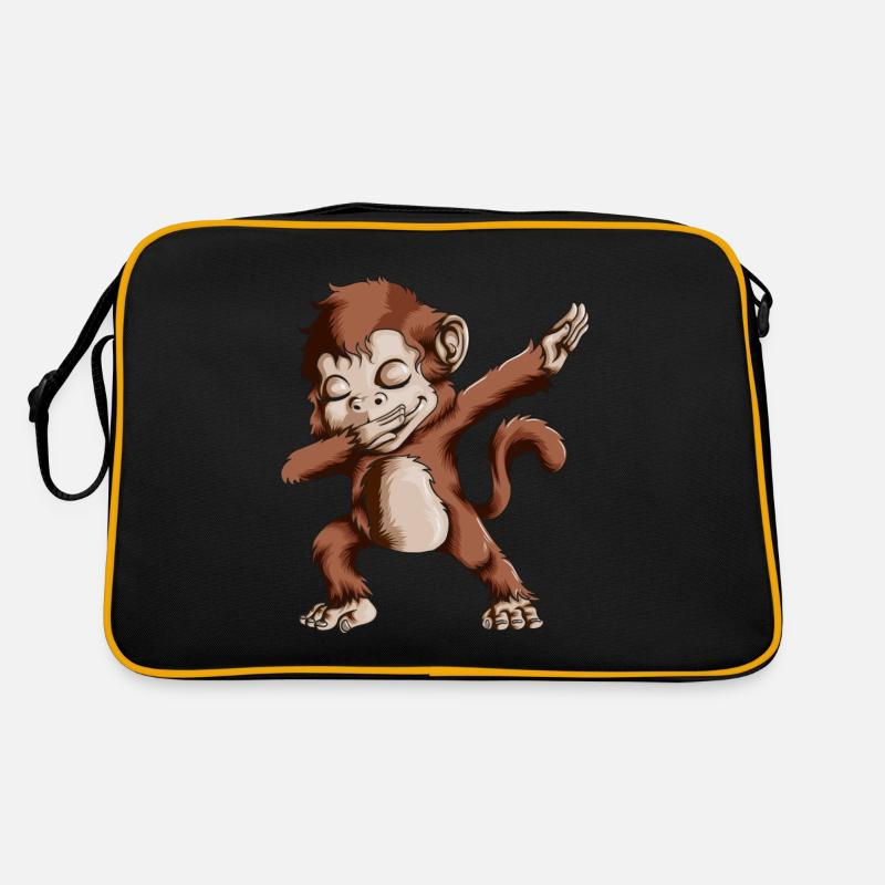 Monkey Costume Monkey Outfit Kids Dabbing Monkey Monkeys Retro Bag