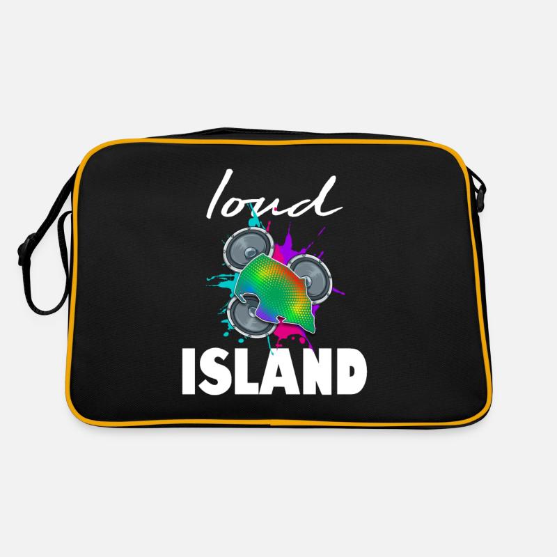 Fehmarn Loud Island Retro Tasche