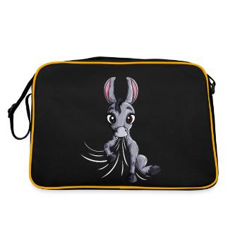 Ongulés Couverture d’âne Pyjama Chemise câline Pyjama Pyjama - Sac Retro - noir/or - Dos