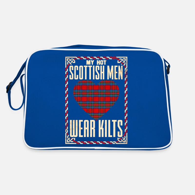 Ecosse Épouse Ecosse Sac Retro