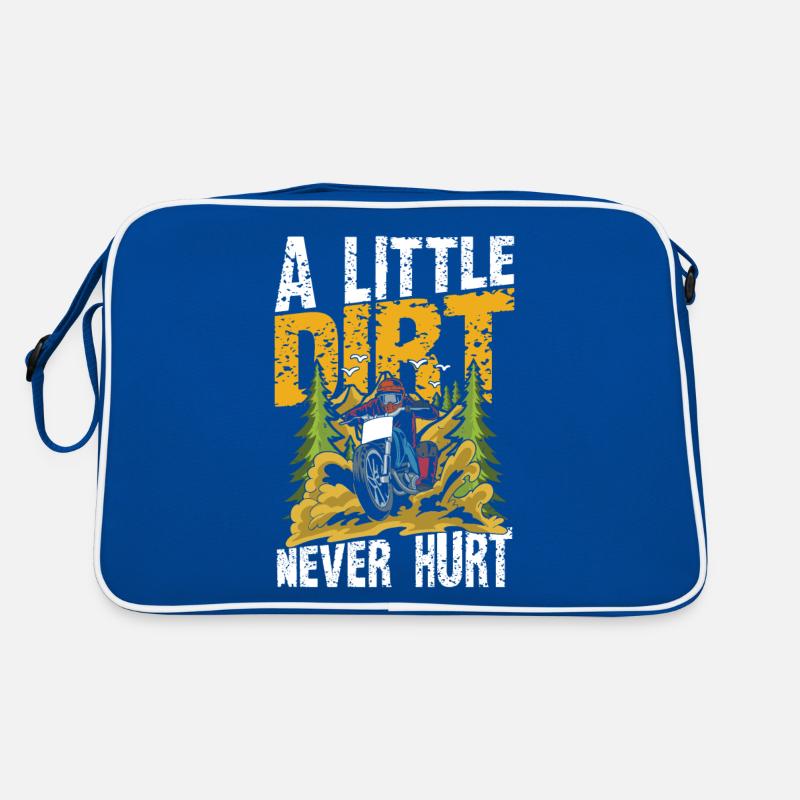A Little Dirt Never Hurt Retro Tasche