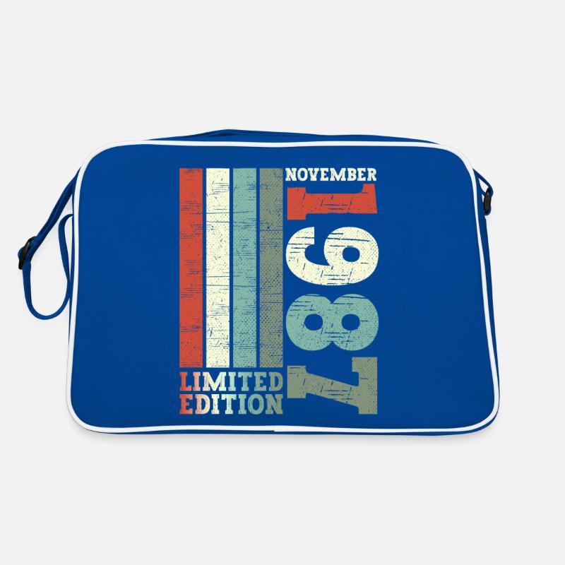 November born 1987 35th birthday gift Retro Bag