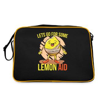 Allons-y pour un peu de Lemon Aid Lemon First Responder Doctor - Sac Retro - noir/or - Dos