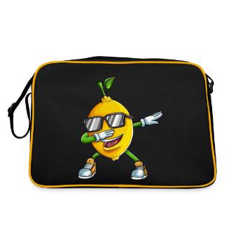 Lemon Dabbing Dance Pool Summer Fan Holiday Outfit - Sac Retro - noir/or - Dos
