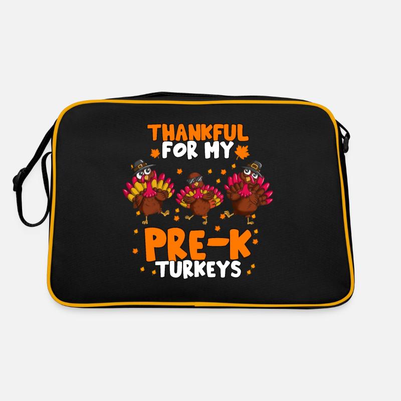 Thankful For My Pre-k Schul Vorschule Kindergarten Retro Tasche