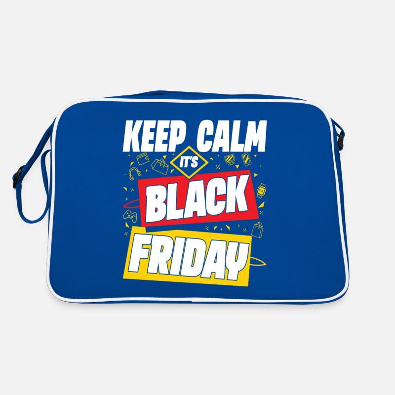 Keep Calm It's Black Friday Retro Tasche