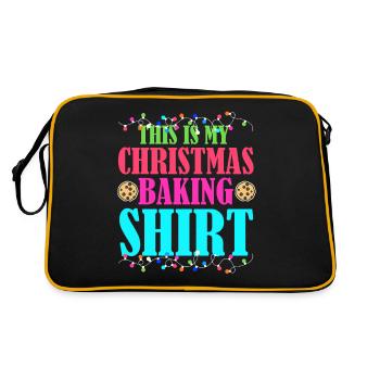 Costume de Noël - Sac Retro - noir/or - Dos
