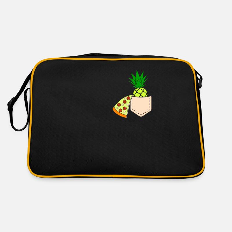 Pizza Pineapple Retro Bag
