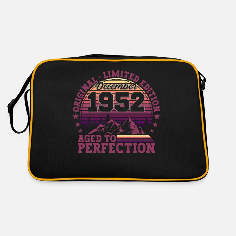 Original December 1952 70th birthday gift Retro Bag