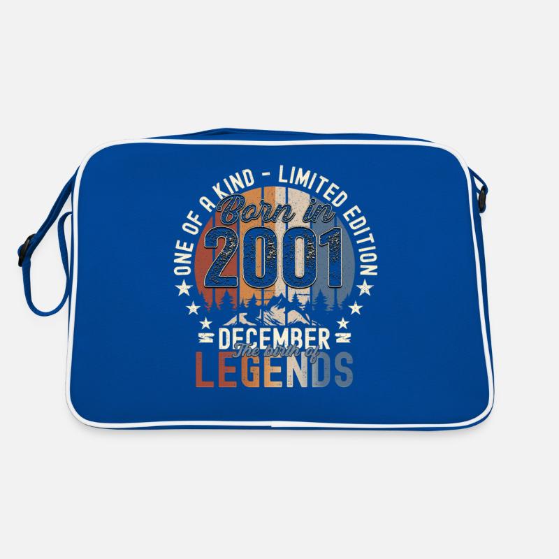 Original Décembre 2001 21e anniversaire Cadeau Sac Retro