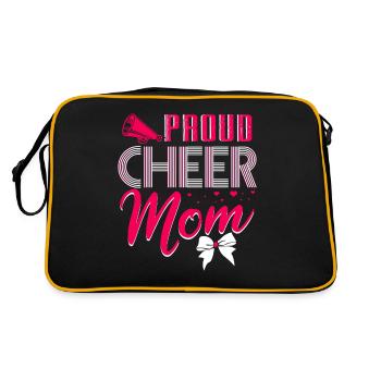 Mère pom-pom girl - Sac Retro - noir/or - Dos