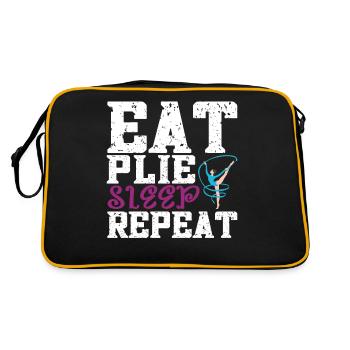Ballet Danseur Ballet Danse - Sac Retro - noir/or - Dos