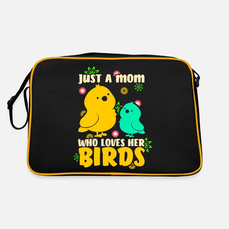 Oiseau Mère Oiseaux Mère Amour Sac Retro