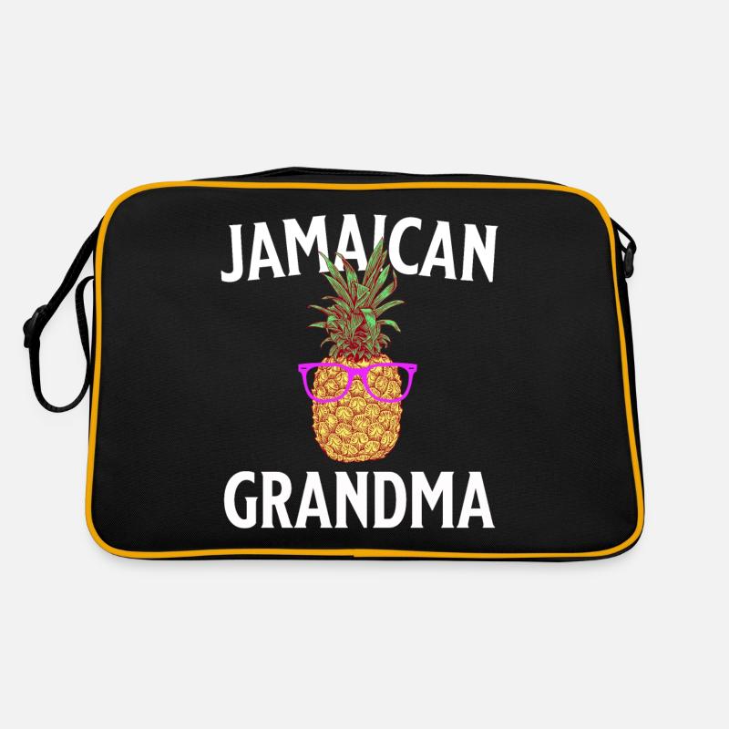 Jamaica Oma Jamaica Grossmutter Retro Tasche