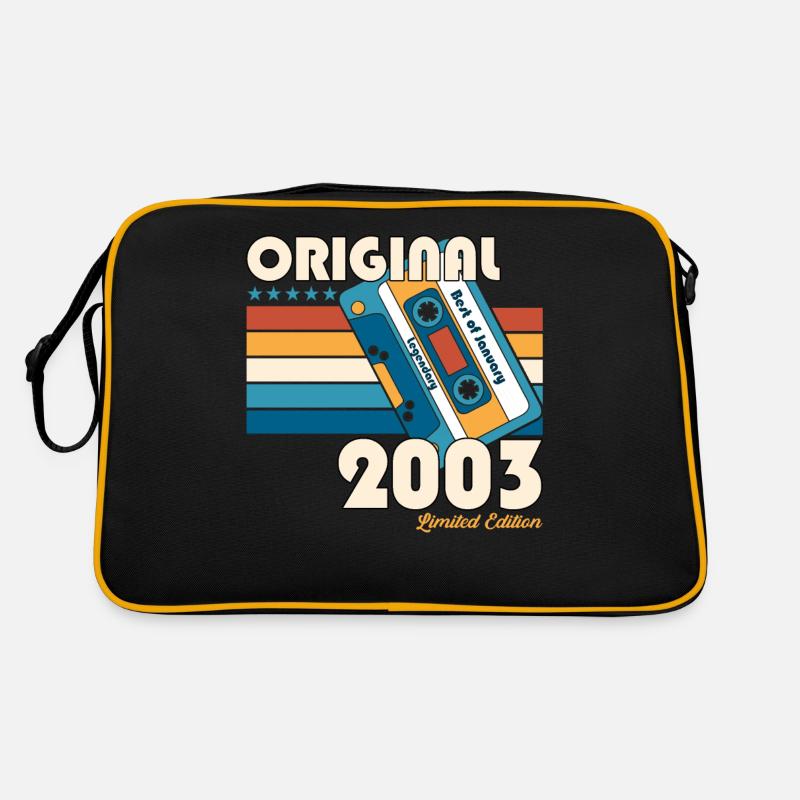January Year 2003 20th birthday gift Retro Bag