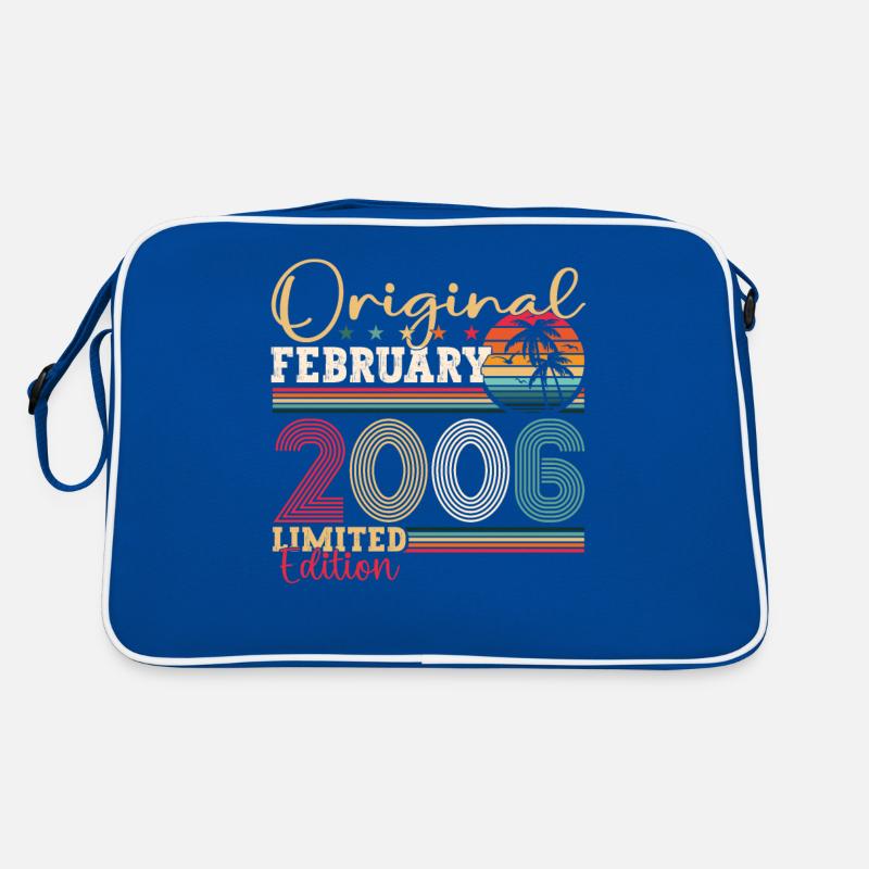 Cadeau d’anniversaire original de février 2006 Sac Retro