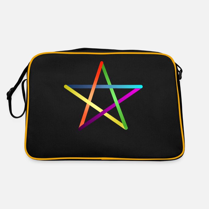 Triangles - graphisme - graphisme Sac Retro