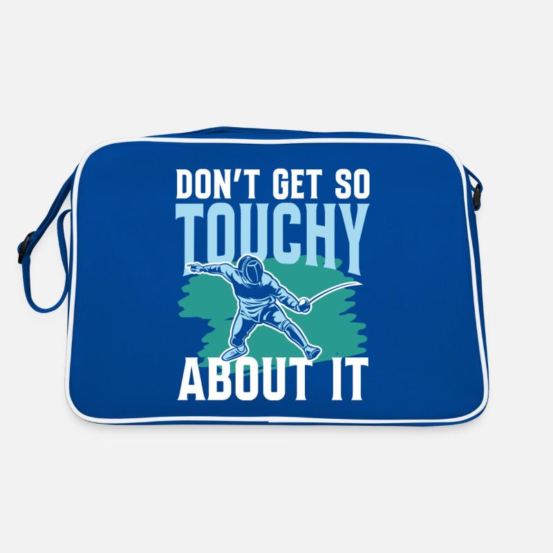 Don't Get So Touchy About It Retro Tasche