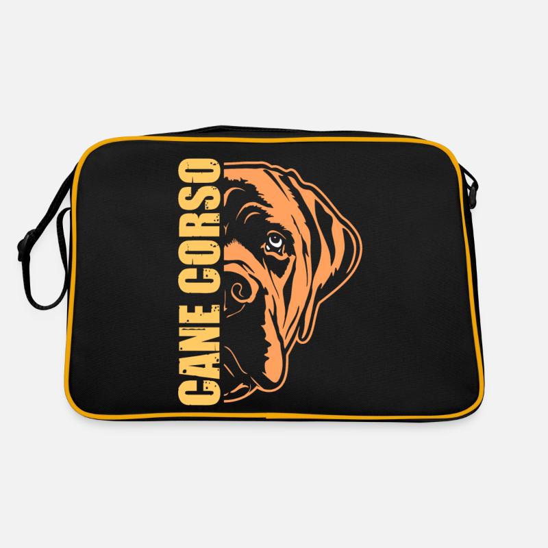 Cane Corso Hund Retro Tasche