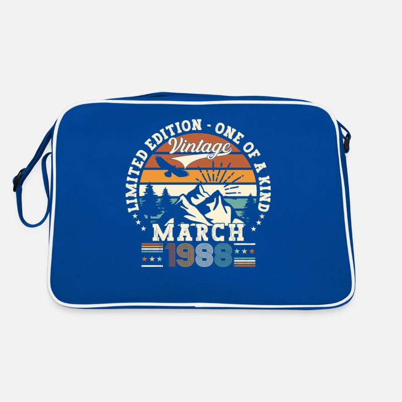 35e anniversaire Mann Original March Né en 1988 Sac Retro