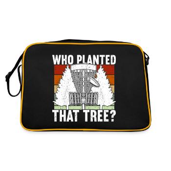 Disc Golf - Sac Retro - noir/or - Dos