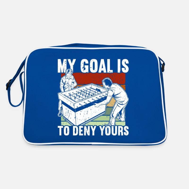 Tischfußball Retro Tasche