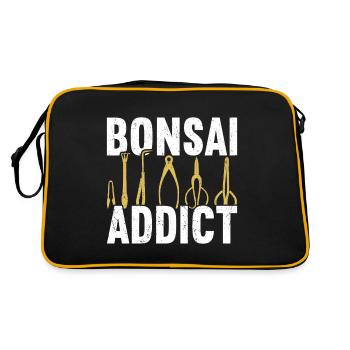 Bonsai Tree - Retro Bag - black/gold - Back
