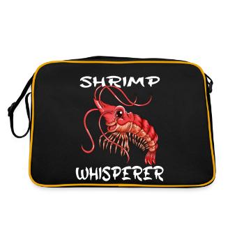 Crevettes Crevettes Chuchoter Écrevisses Écrevisses Crustacés - Sac Retro - noir/or - Dos