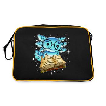 Enfants Histoires Livre Parents Lire Bandes dessinées Newt - Sac Retro - noir/or - Dos