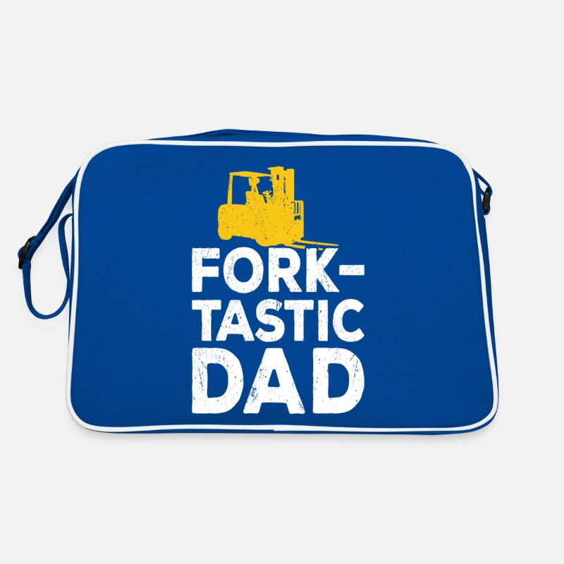 Gabelstaplerfahrer Gabelstaplerfahrer Retro Tasche
