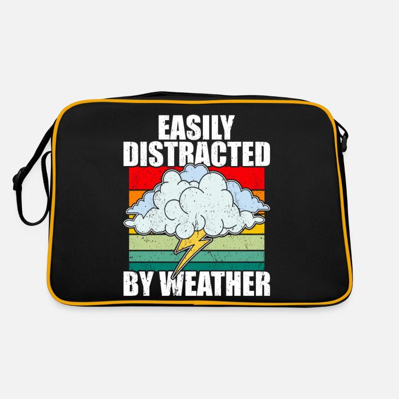 Meteorologist Meteorologists Meteorology Retro Bag