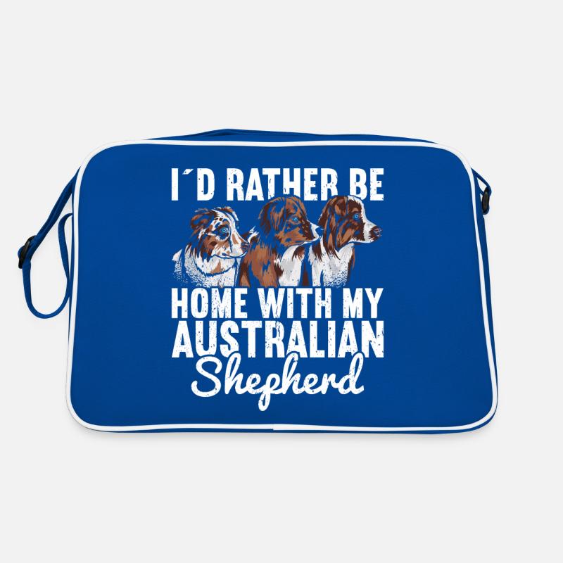 Australian Shepherd Retro Bag