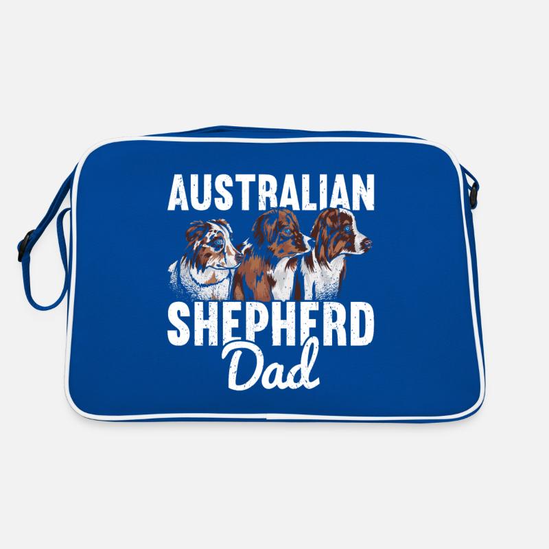 Australischer Schäferhund Retro Tasche