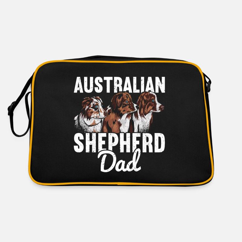 Australian Shepherd Retro Bag
