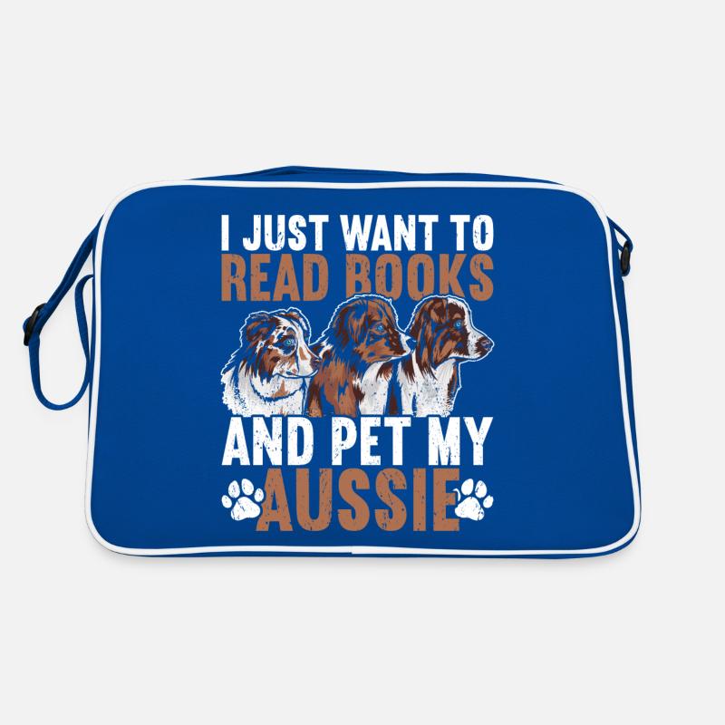 Australian Shepherd Retro Bag