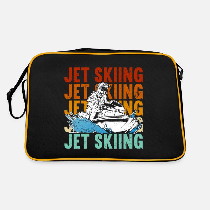 Jet Ski Jet Skiing Retro Bag