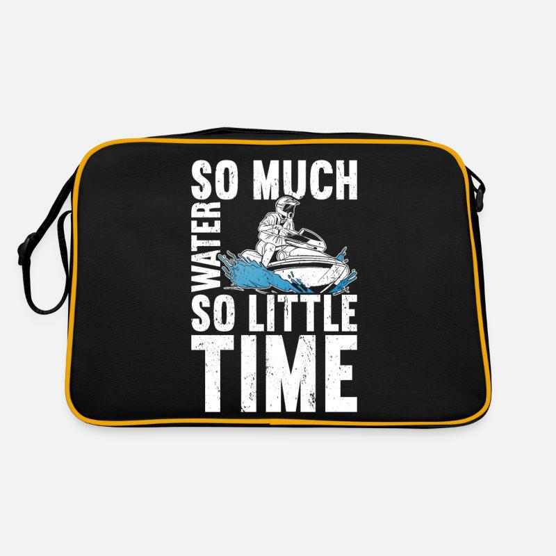 Jet Ski Jet Skiing Retro Bag