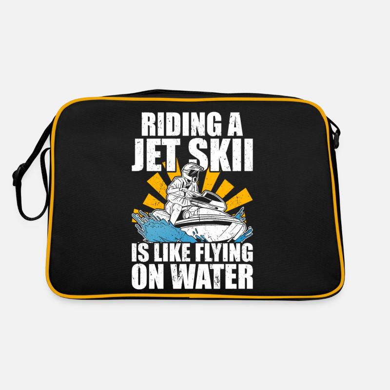 Jet Ski Jet Skiing Retro Bag