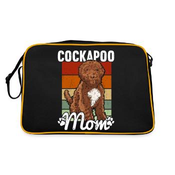 Cockapoo - Retro Bag - black/gold - Back