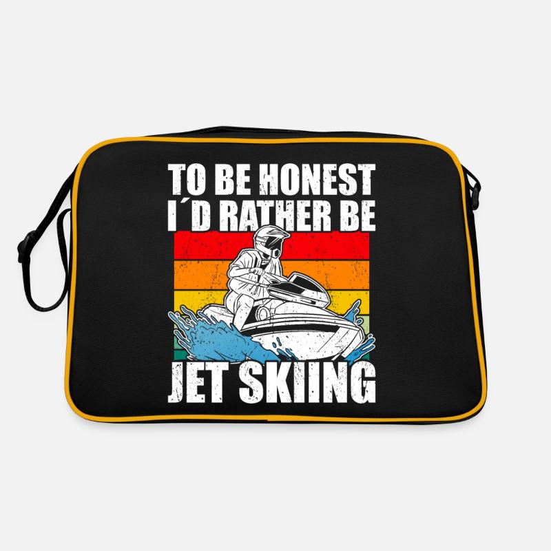 Jet Ski Jet Skiing Retro Bag