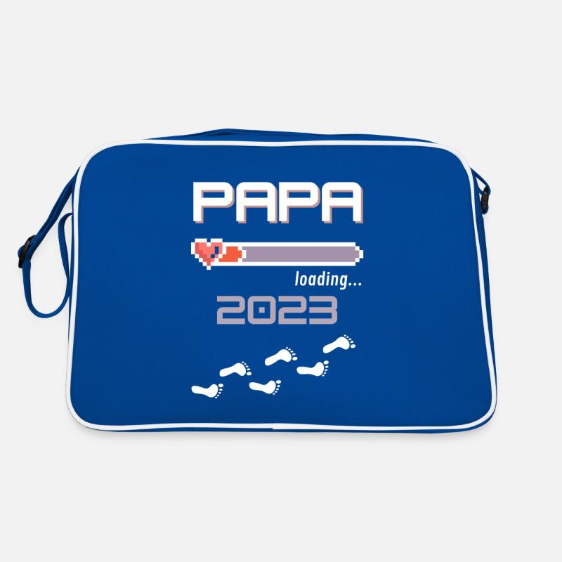 Papa 2023 loading... Retro Tasche
