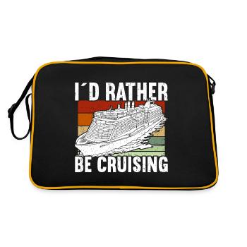 Croisière Croisière Vacances Croisière en famille - Sac Retro - noir/or - Dos