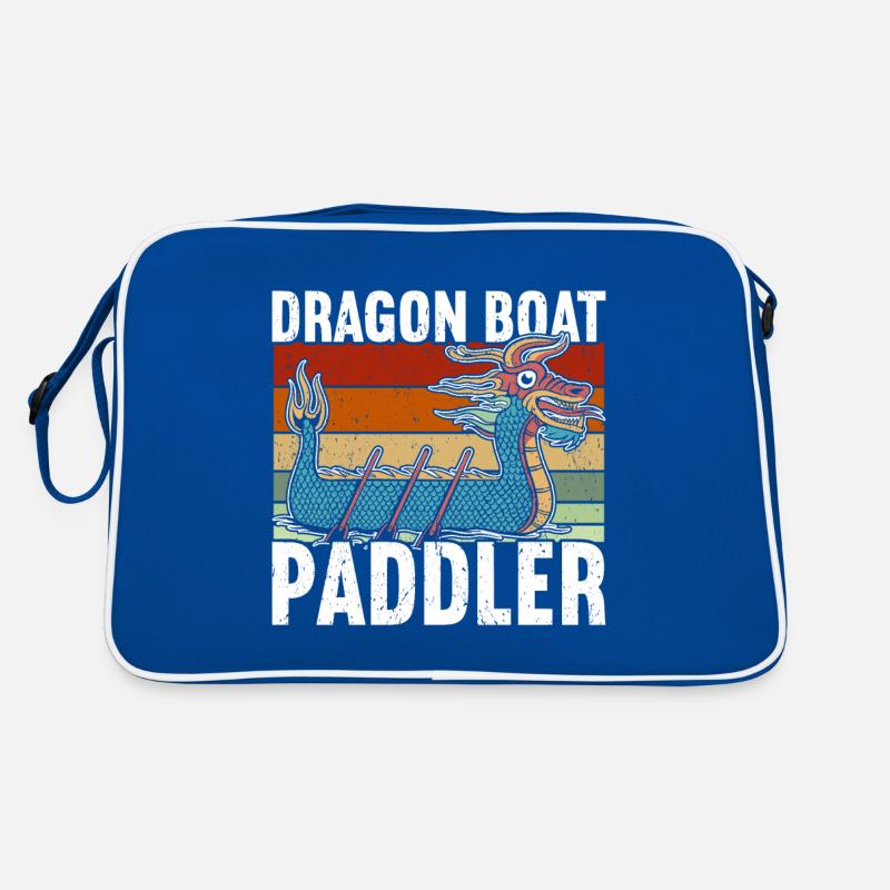 Drachenboot Retro Tasche