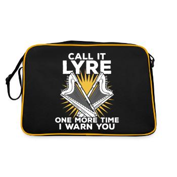 Harp Player Haprs - Retro Bag - black/gold - Back