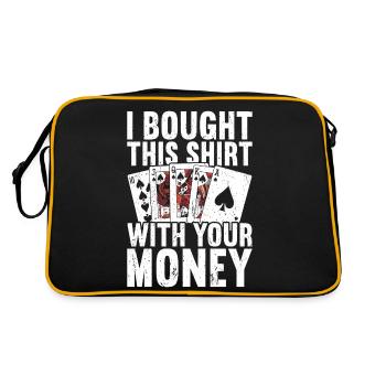 Poker - Sac Retro - noir/or - Dos