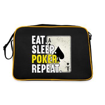 Poker - Sac Retro - noir/or - Dos