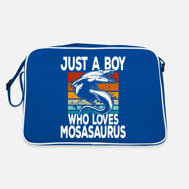 Mosasaurus Dinosaurier Retro Tasche