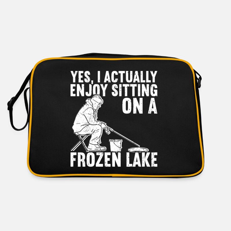 Pêche sur glace Pêche sur glace Sac Retro
