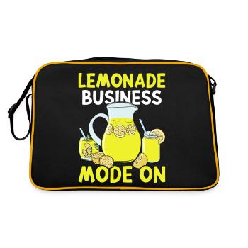Stand de limonade - Sac Retro - noir/or - Dos